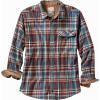 image:imageLegendary Whitetails Mens Long Sleeve Button Down 100 Cotton Flannel ShirtBarnwood Slate Plaid