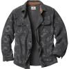 image:imageLegendary Whitetails Mens Long Sleeve Fleece Button Up Heavyweight ShirtCharcoal Embossed