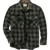 Night Forest Plaid Green