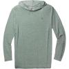 image:imageLegendary Whitetails Mens Portage Moisture Wicking UPF Sun Protection Hooded Performance Long Sleeve TShirtBlue Spruce Fields