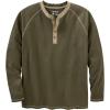 image:imageLegendary Whitetails Mens Recluse Henley Long Sleeve ShirtArmy
