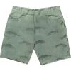 image:imageLegendary Whitetails Mens Water Activated Fish Print 9 Inch Inseam BoardshortBlue Spruce