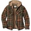 image:imageLegendary Whitetails Womens Hooded Shacket With Drawstring Hood Berber Lined Shirt JacketMossy Meadows