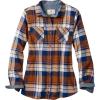 image:imageLegendary Whitetails Womens Long Sleeve Plaid Flannel Button Up Shirt 100 CottonRoyal Blue Plaid