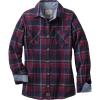 image:imageLegendary Whitetails Womens Long Sleeve Plaid Flannel Button Up Shirt 100 CottonSangria Plaid