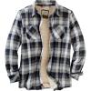image:imageLegendary Whitetails Womens Sherpa Lined Flannel ShacketGlacier Bay Plaid
