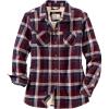 image:imageLegendary Whitetails Womens Sherpa Lined Flannel ShacketMerlot Plaid