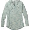 image:imageLegendary Whitetails Womens Space Dye Knit Vneck Pullover Hoodie TopTeal Space Dye