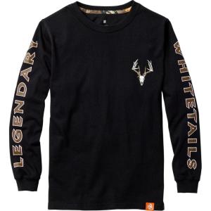 image:imageLegendary Whitetails Boys Kids Legendary NonTypical Knit Long Sleeve TShirtBlack