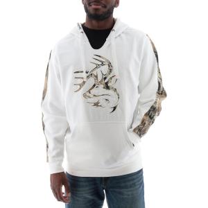image:imageLegendary Whitetails Mens Camo Hoodie Midweight VNeck Design Pullover SweatshirtFrost
