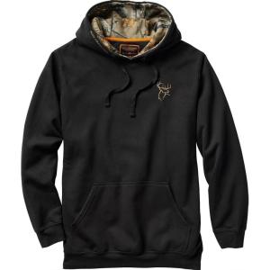 image:imageLegendary Whitetails Mens Camo Hoodie With Kangaroo Pocket Hooded SweatshirtBlack