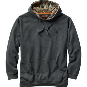 image:imageLegendary Whitetails Mens Camo Hoodie With Kangaroo Pocket Hooded SweatshirtCharcoal Heather