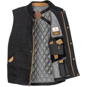 image:imageLegendary Whitetails Mens Concealed Carry CCW Canvas Two Holster VestOnyx