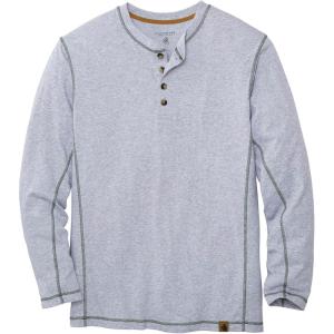 image:imageLegendary Whitetails Mens Henley Long Sleeve Casual Fit ShirtAthletic Heather