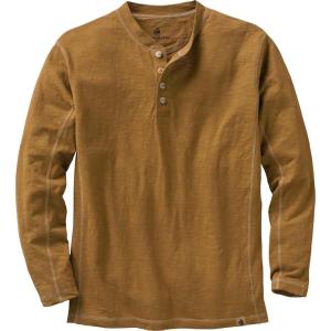 image:imageLegendary Whitetails Mens Henley Long Sleeve Casual Fit ShirtBarley