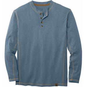 image:imageLegendary Whitetails Mens Henley Long Sleeve Casual Fit ShirtBlue Mirage