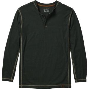 image:imageLegendary Whitetails Mens Henley Long Sleeve Casual Fit ShirtMountainview Heather