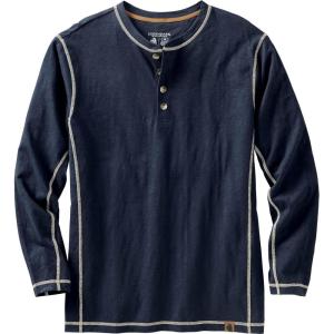 image:imageLegendary Whitetails Mens Henley Long Sleeve Casual Fit ShirtNavy