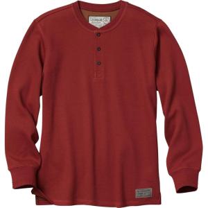 image:imageLegendary Whitetails Mens Henley Shirt Long Sleeve Heavyweight Double Thermal LayerBarnwood