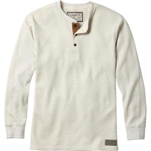 image:imageLegendary Whitetails Mens Henley Shirt Long Sleeve Heavyweight Double Thermal LayerIvory Winter