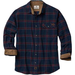 image:imageLegendary Whitetails Mens Long Sleeve Button Down 100 Cotton Flannel ShirtAmerican Treasure Plaid