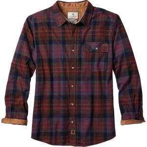 image:imageLegendary Whitetails Mens Long Sleeve Button Down 100 Cotton Flannel ShirtBearcat Plaid