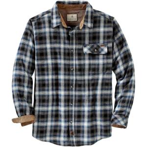 image:imageLegendary Whitetails Mens Long Sleeve Button Down 100 Cotton Flannel ShirtBirch Poseidon Plaid