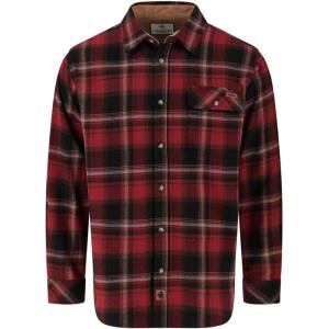 image:imageLegendary Whitetails Mens Long Sleeve Button Down 100 Cotton Flannel ShirtBuck Forest Plaid