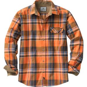 image:imageLegendary Whitetails Mens Long Sleeve Button Down 100 Cotton Flannel ShirtCanyon Plaid
