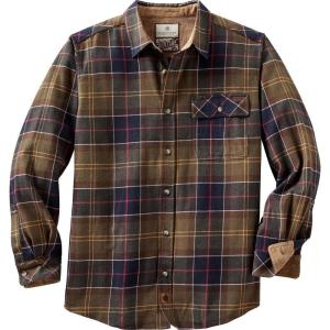 image:imageLegendary Whitetails Mens Long Sleeve Button Down 100 Cotton Flannel ShirtHuntsman Plaid