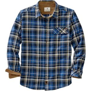 image:imageLegendary Whitetails Mens Long Sleeve Button Down 100 Cotton Flannel ShirtLiberty Gold Plaid