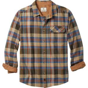 image:imageLegendary Whitetails Mens Long Sleeve Button Down 100 Cotton Flannel ShirtLittle Rock Plaid