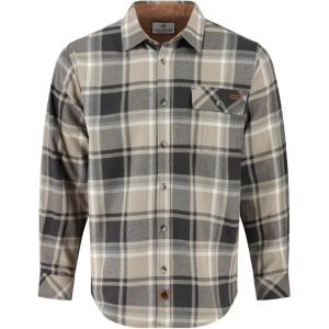 image:imageLegendary Whitetails Mens Long Sleeve Button Down 100 Cotton Flannel ShirtLone Mountain Plaid