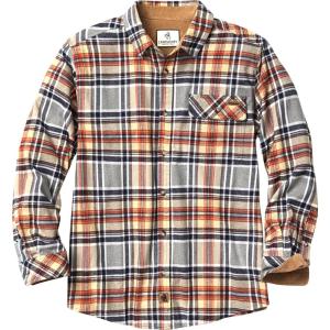 image:imageLegendary Whitetails Mens Long Sleeve Button Down 100 Cotton Flannel ShirtMontana Plaid