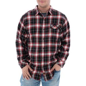 image:imageLegendary Whitetails Mens Long Sleeve Button Down 100 Cotton Flannel ShirtSackett Plaid