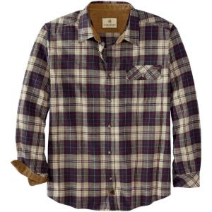 image:imageLegendary Whitetails Mens Long Sleeve Button Down 100 Cotton Flannel ShirtTartan Stone Plaid