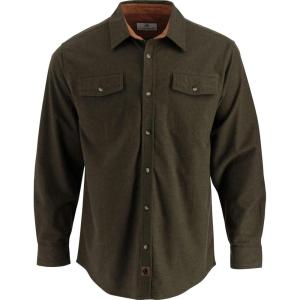 image:imageLegendary Whitetails Mens Long Sleeve Button Down Relaxed Fit Flannel ShirtArmy Heather