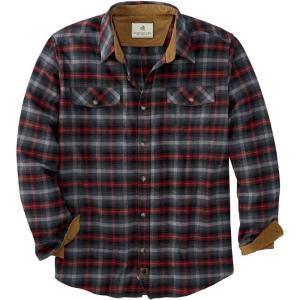 image:imageLegendary Whitetails Mens Long Sleeve Button Down Relaxed Fit Flannel ShirtBanner Crimson Plaid