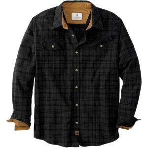 image:imageLegendary Whitetails Mens Long Sleeve Button Down Relaxed Fit Flannel ShirtGreat Timberwolf Melange
