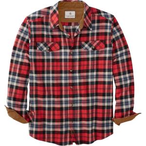 image:imageLegendary Whitetails Mens Long Sleeve Button Down Relaxed Fit Flannel ShirtJazzy Barn Side Plaid