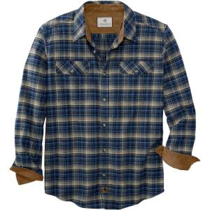 image:imageLegendary Whitetails Mens Long Sleeve Button Down Relaxed Fit Flannel ShirtKeen Midnight Army Plaid