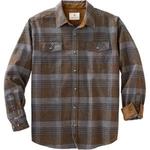 image:imageLegendary Whitetails Mens Long Sleeve Button Down Relaxed Fit Flannel ShirtReal Chocolate Melange