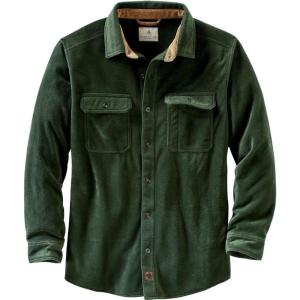 image:imageLegendary Whitetails Mens Long Sleeve Fleece Button Up Heavyweight ShirtForest
