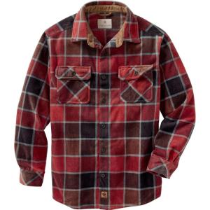 image:imageLegendary Whitetails Mens Long Sleeve Fleece Button Up Heavyweight ShirtKillian Square Plaid