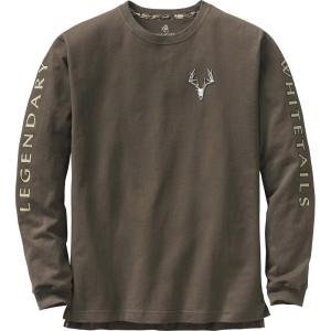 image:imageLegendary Whitetails Mens Long Sleeve TShirt Preshrunk 100 Heavyweight Cotton Graphic TeeSwamp