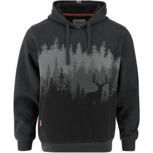 image:imageLegendary Whitetails Mens Printed Hoodie Pullover Hooded SweatshirtBlack Heather