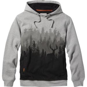 image:imageLegendary Whitetails Mens Printed Hoodie Pullover Hooded SweatshirtMedium Heather Gray