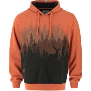 image:imageLegendary Whitetails Mens Printed Hoodie Pullover Hooded SweatshirtRustic Mestique Heather