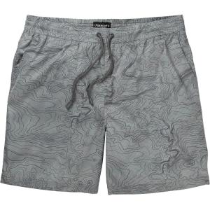 image:imageLegendary Whitetails Mens Quick Dry Topographical Print 7 Inch Inseam Swim TrunksCloudy Skies Trail