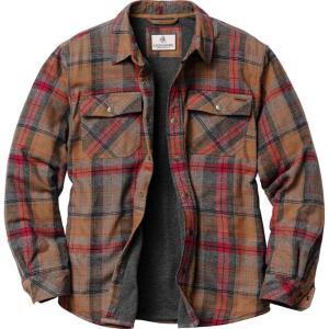 image:imageLegendary Whitetails Mens Thermal Lined Shirt Jacket Plaid Flannel Polyfill InsulatedSmoke Mountain Plaid